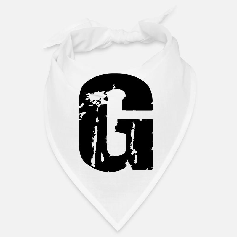 G - Buchstabe Bandana