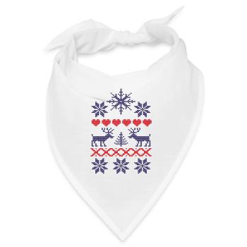 Winter - Bandana - Weiß - Vorne