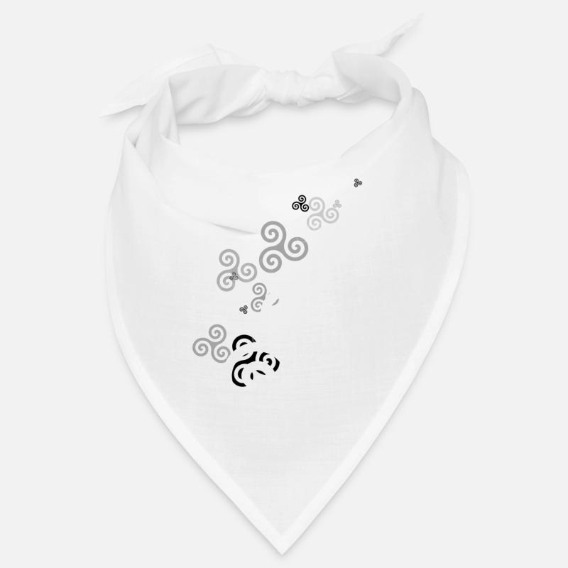 Avalanche celtique (blanc) - Bandana - blanc