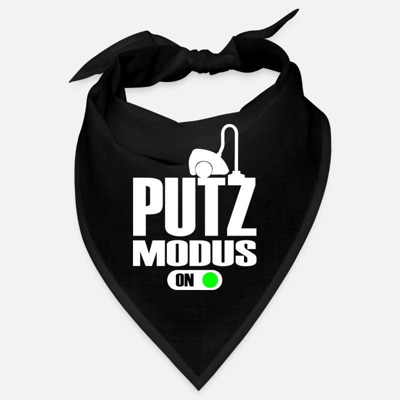 Putzfrau Putz Modus An Lustig Bandana