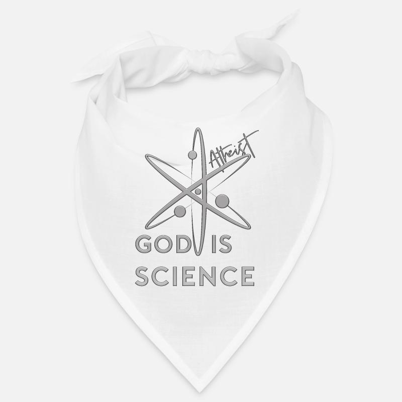 Dieu est la science - Bandana - blanc