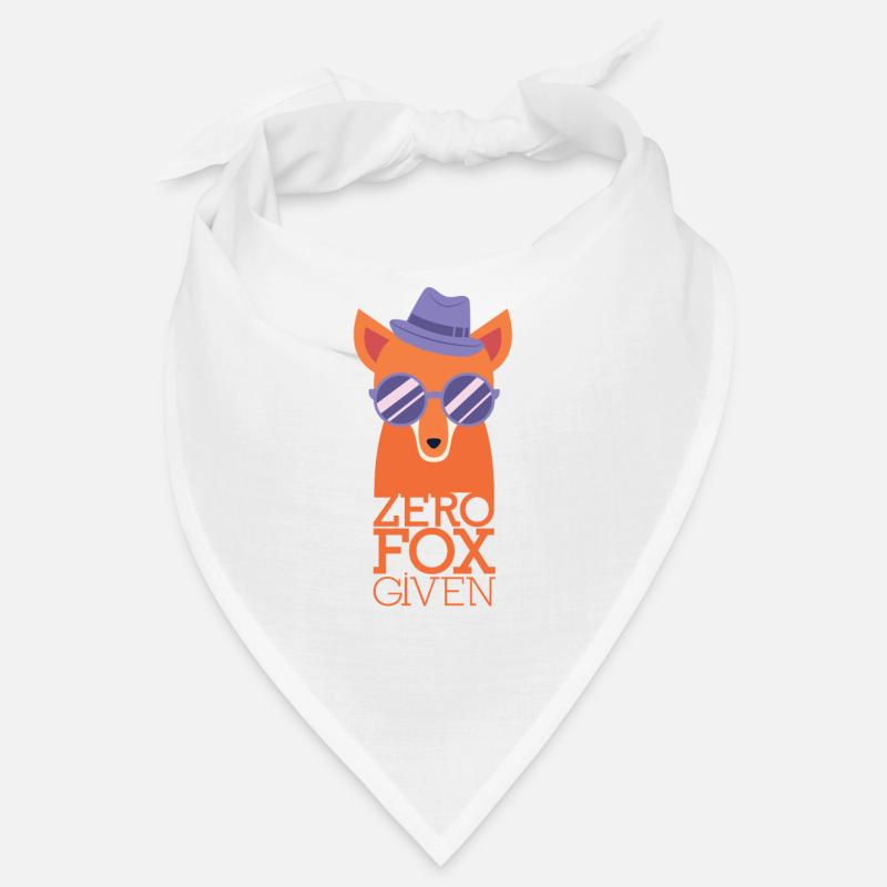 Fox saying Funny Doesn't matter self-confident Bandana