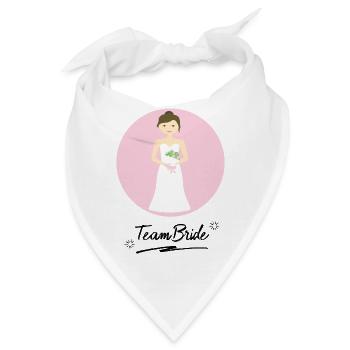 bride - Bandana - Weiß - Vorne