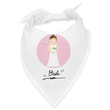 bride - Bandana - Weiß - Vorne