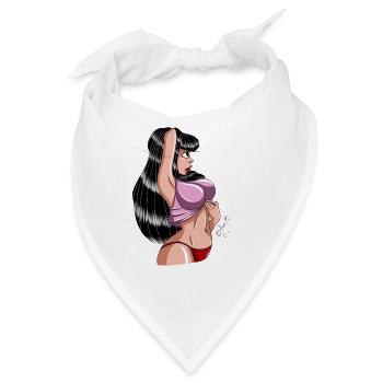 Bella Trägershirt - Bandana - Weiß - Vorne