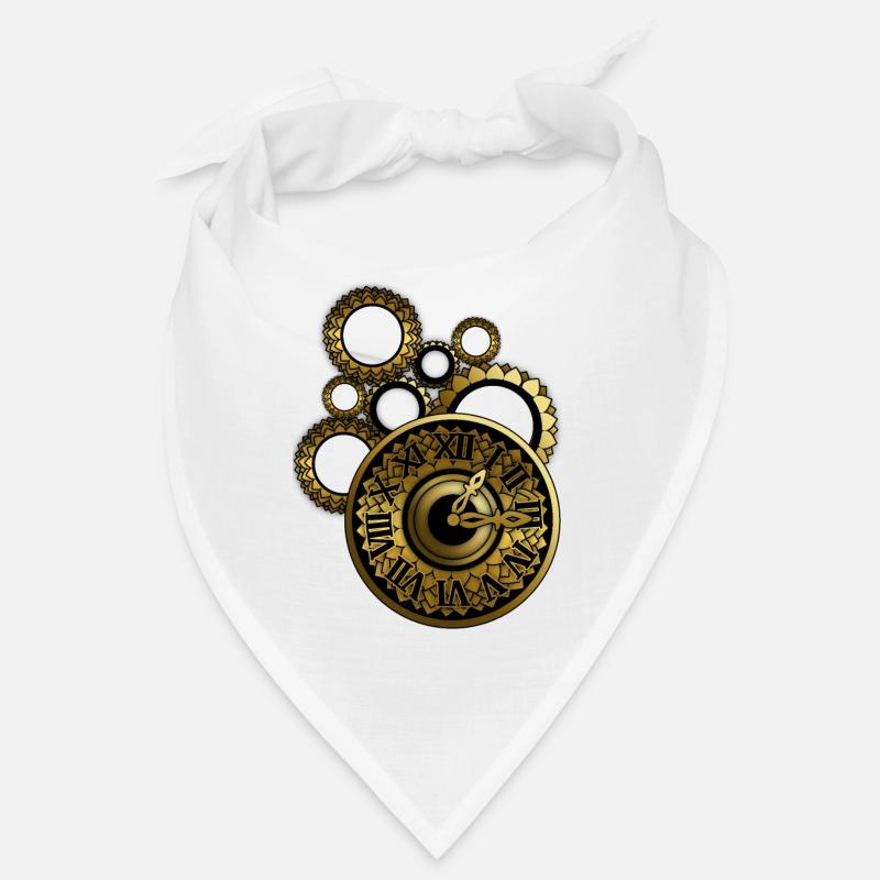 Clock with clockwork Bandana