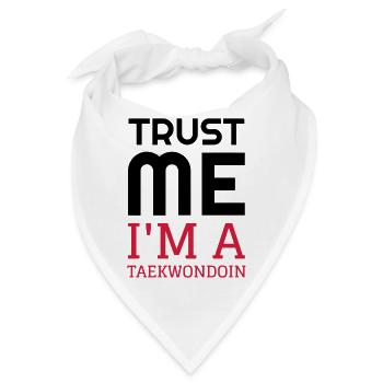 Taekwondo Taekwondoin Tae-Kwon-Do Tae Kwon Do - Bandana - Weiß - Vorne