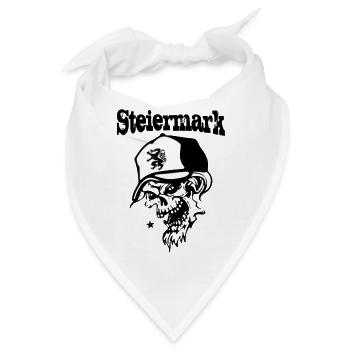 Steiermark - Bandana - Weiß - Vorne