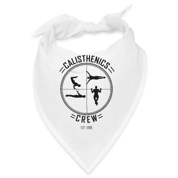Calisthenics Crew Street Workout - Bandana - Weiß - Vorne