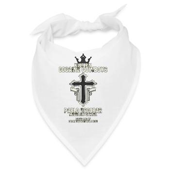 Cocaine Cowboys - Bandana - Weiß - Vorne