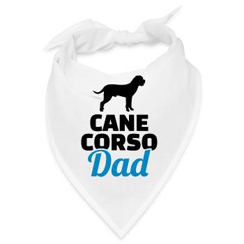Cane Corso - Bandana - Weiß - Vorne