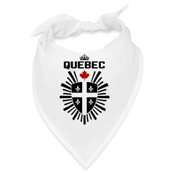 Quebec - Bandana - Weiß - Vorne