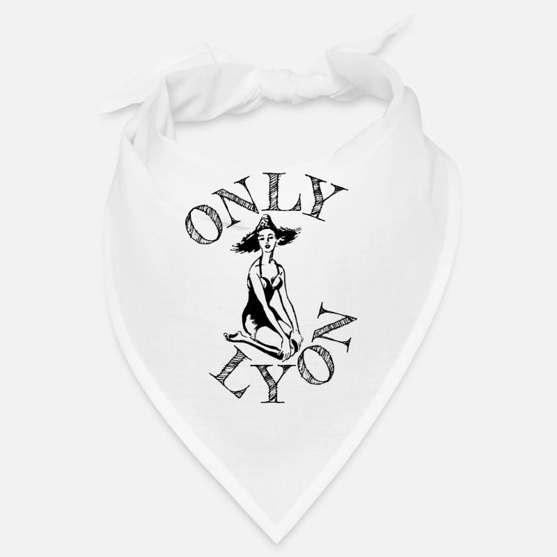 Lyon, die wunderschöne: LYON = ONLY. Bandana