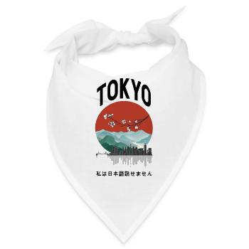 Tokyo - Bandana - Weiß - Vorne