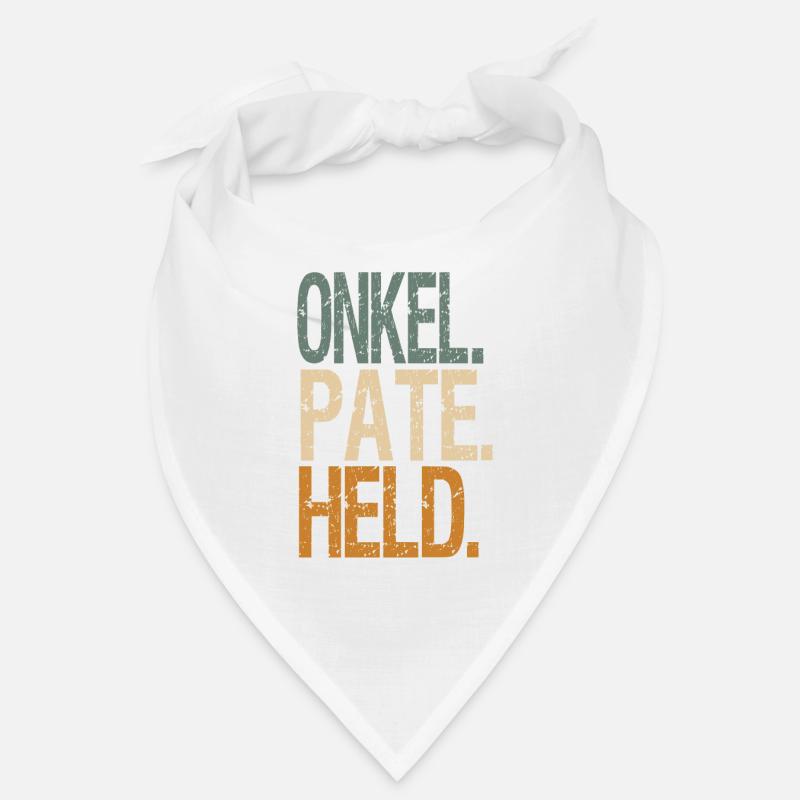 Onkel Pate Held - Bandana - Weiß