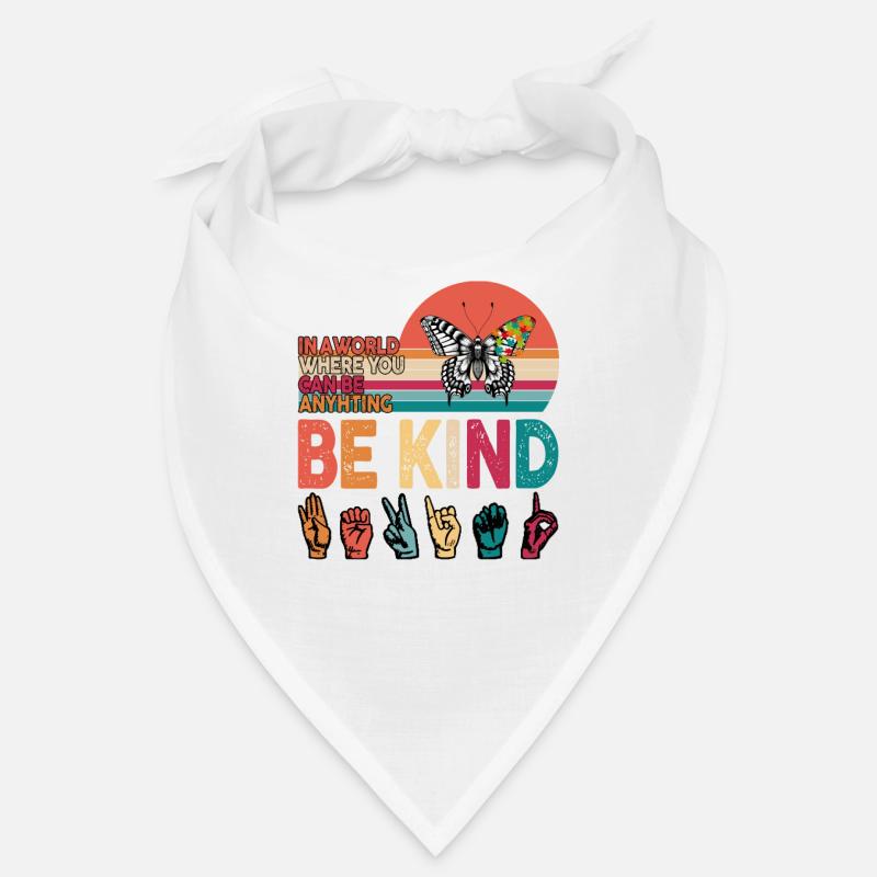 Autismusbewusstsein Sei freundlich Bandana