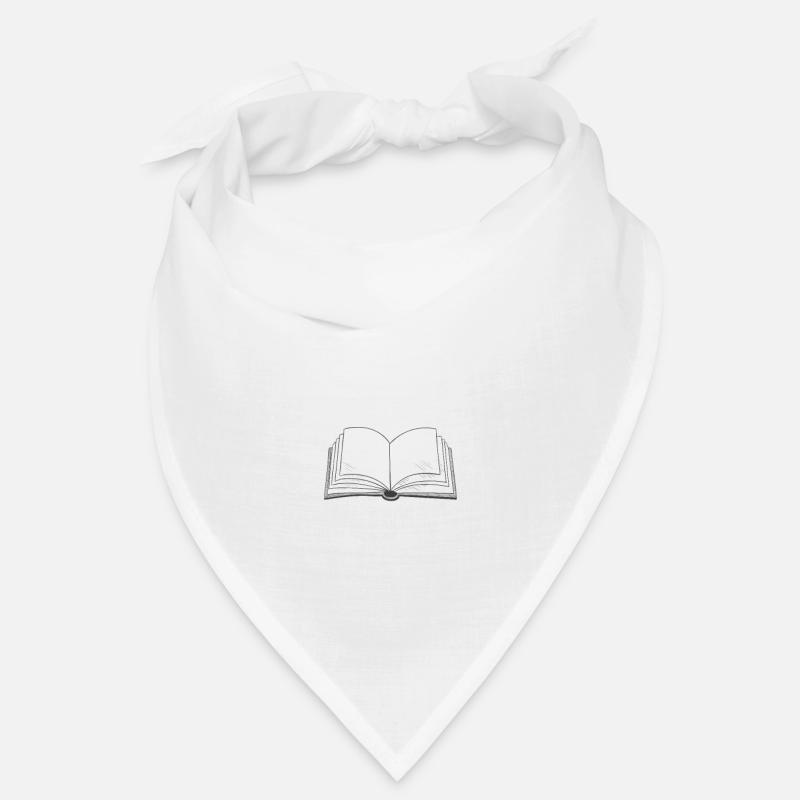 Leseratte Bücherwurm Noch Ein Kapitel Geschenk - Bandana - Weiß
