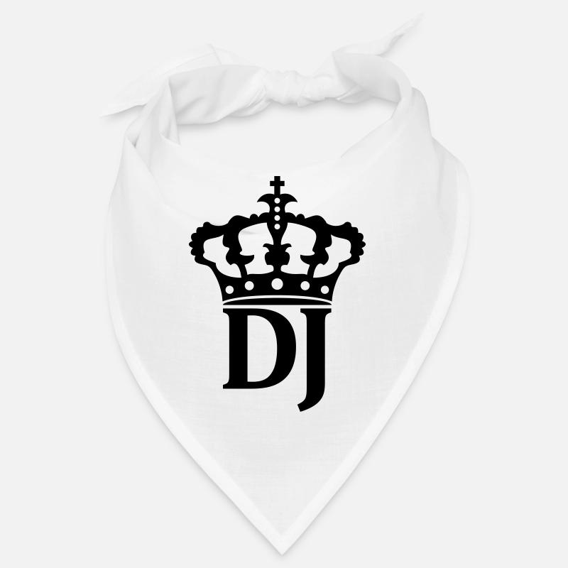 DJ crown logo Bandana
