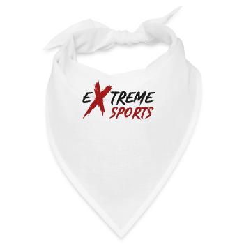 Extremsportler Sport Sportlich - Bandana - Weiß - Vorne