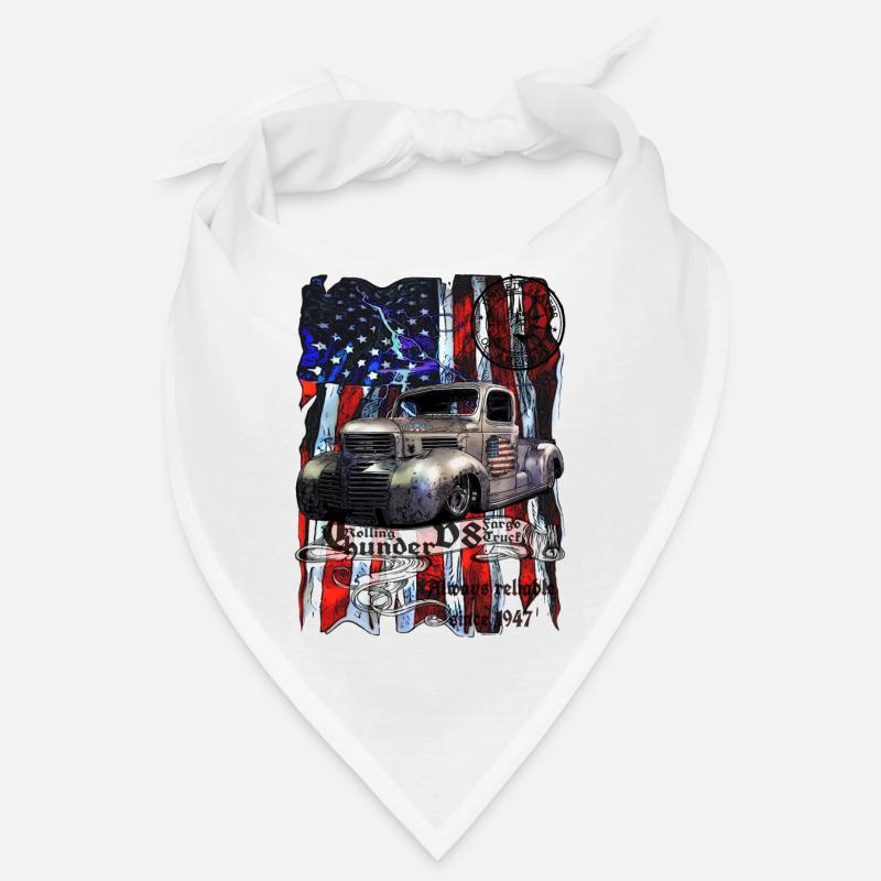 Camionnette Rolling Thunder V8 États-Unis Bandana