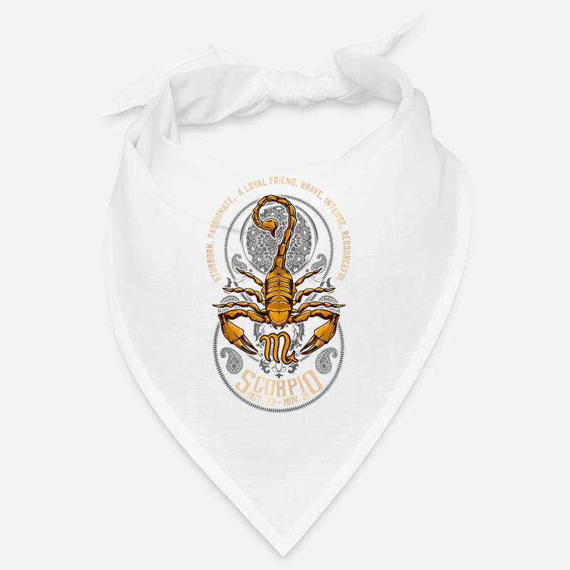 Unique Scorpio Art Bandana