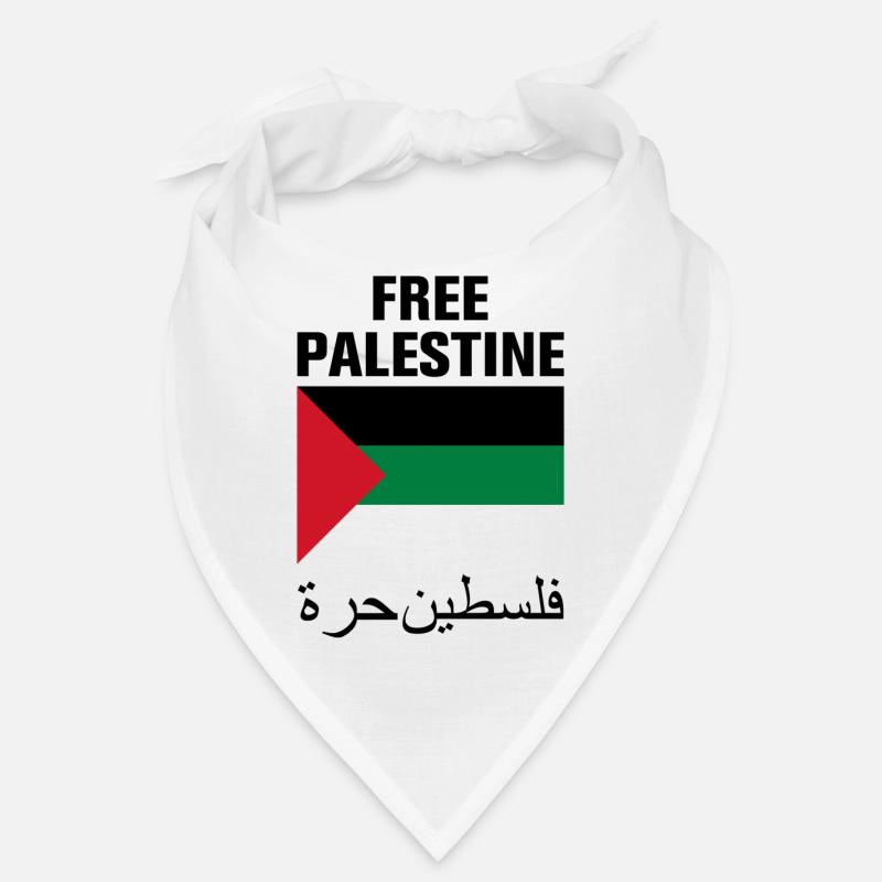 Palestine libre avec le drapeau Bandana