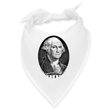 dollar - Bandana - Weiß - Vorne