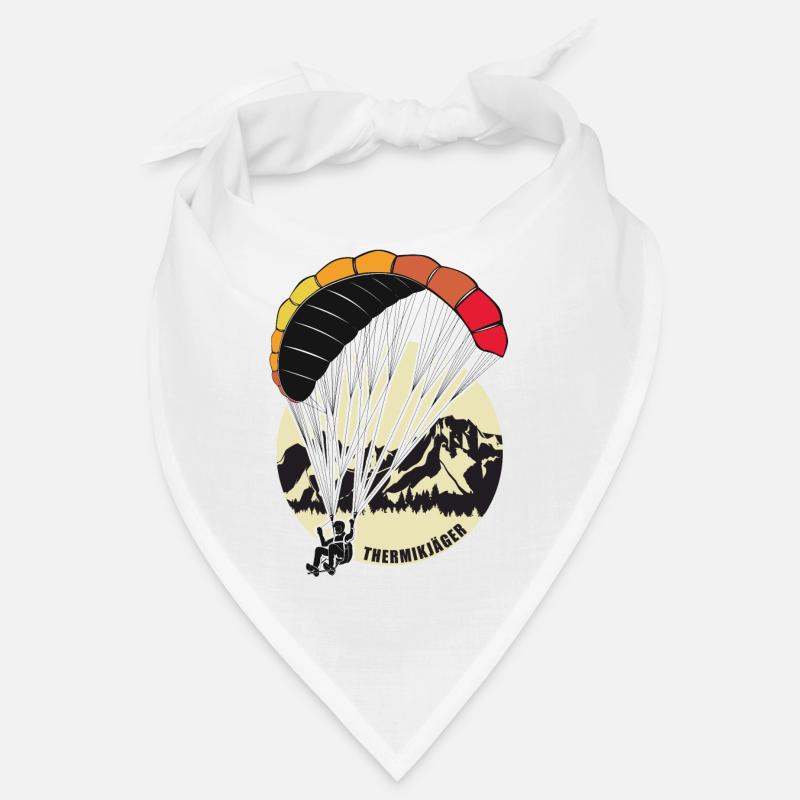 Paragliding Geschenk - Bandana - Weiß