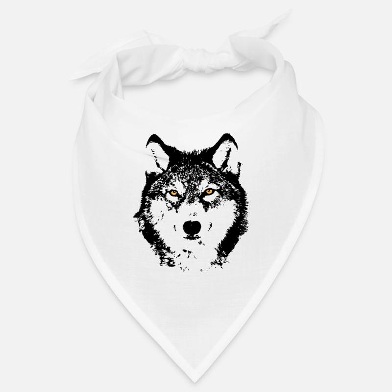 Yeux Dorés dans l'Ombre Bandana
