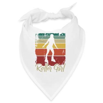 Roller Girl Rollerblades - Bandana - Weiß - Vorne