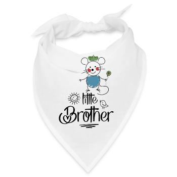 Kleiner Bruder - Bandana - Weiß - Vorne