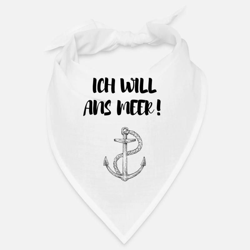 ICH WILL ANS MEER Bandana