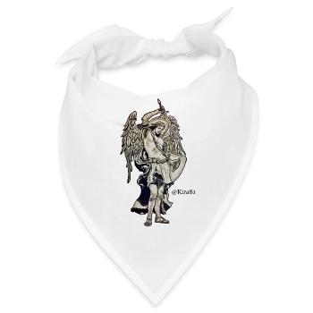 Erzengel Michele - Bandana - Weiß - Vorne
