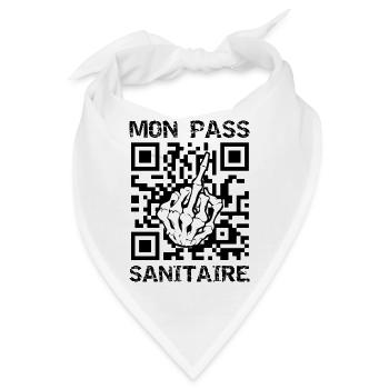 Mein Gesundheits-Pass v4 - Bandana - Weiß - Vorne