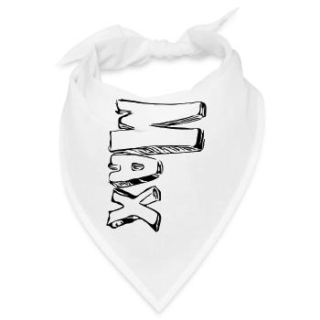 Max - Bandana - Weiß - Vorne