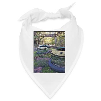 Chernobyl Freizeitpark Cartoon - Bandana - Weiß - Vorne