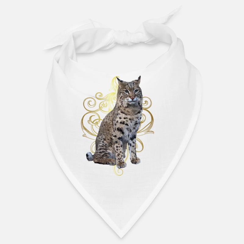 Luchs - Bandana - Weiß