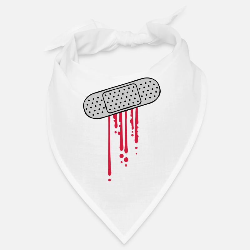 Blood drops patch Bandana