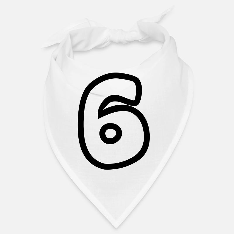 6 - Bandana - Weiß