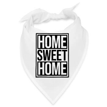 Home Sweet Home - Bandana - Weiß - Vorne