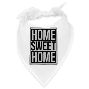 Home Sweet Home - Bandana - Weiß - Vorne