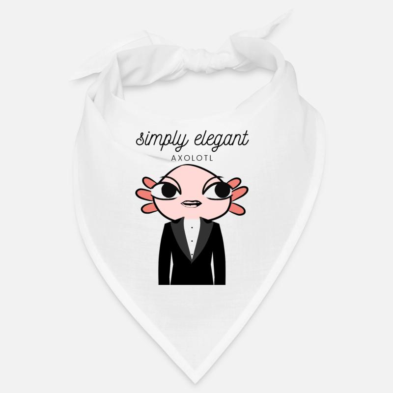 Axlotl - Einfach elegantes Axolotl Bandana