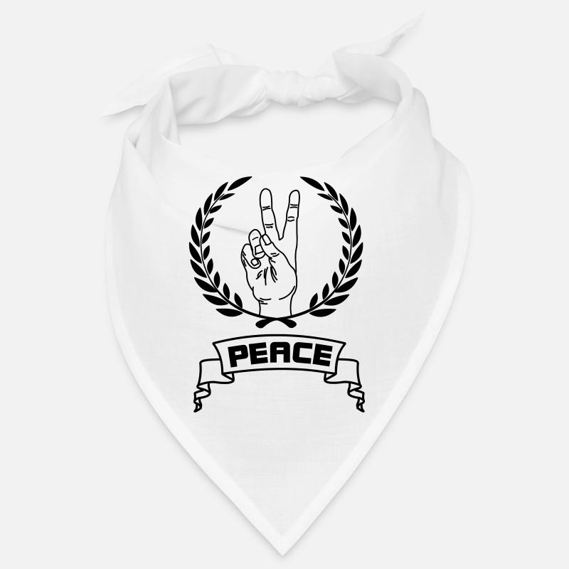 Handgeste Frieden Bandana