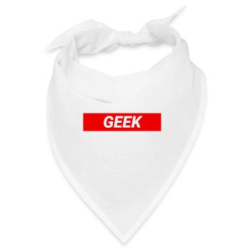 Geek-Design - Bandana - Weiß - Vorne