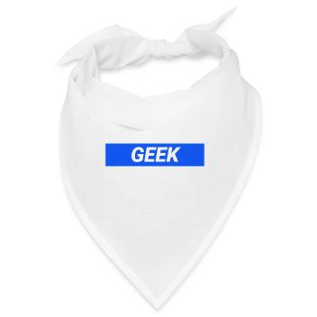 Geek-Design - Bandana - Weiß - Vorne