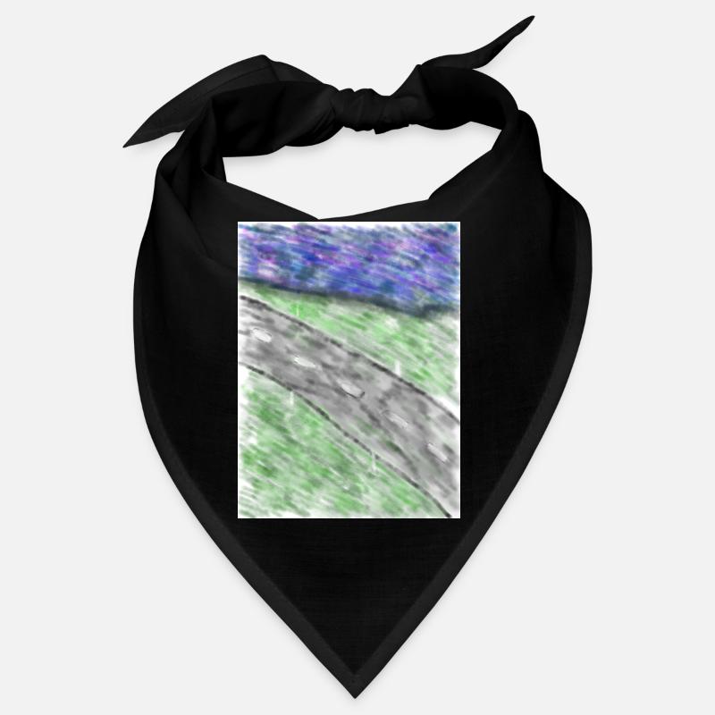 Straße am Meer Bandana