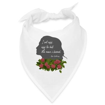 Rose Hathaway Zitat Vampire Academy Richelle Mead - Bandana - Weiß - Vorne