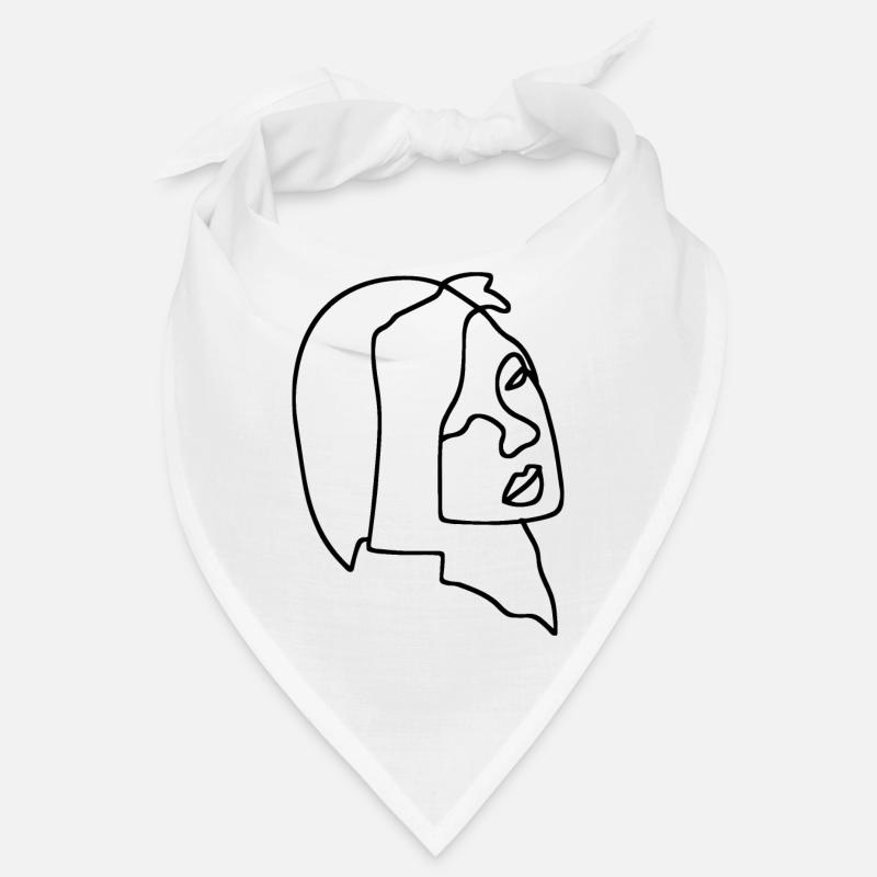 Femmes Art au trait Bandana