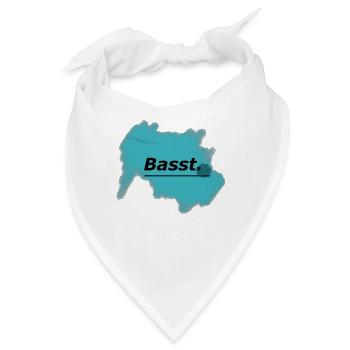 BAYERISCHES BASST - Bandana - Weiß - Vorne