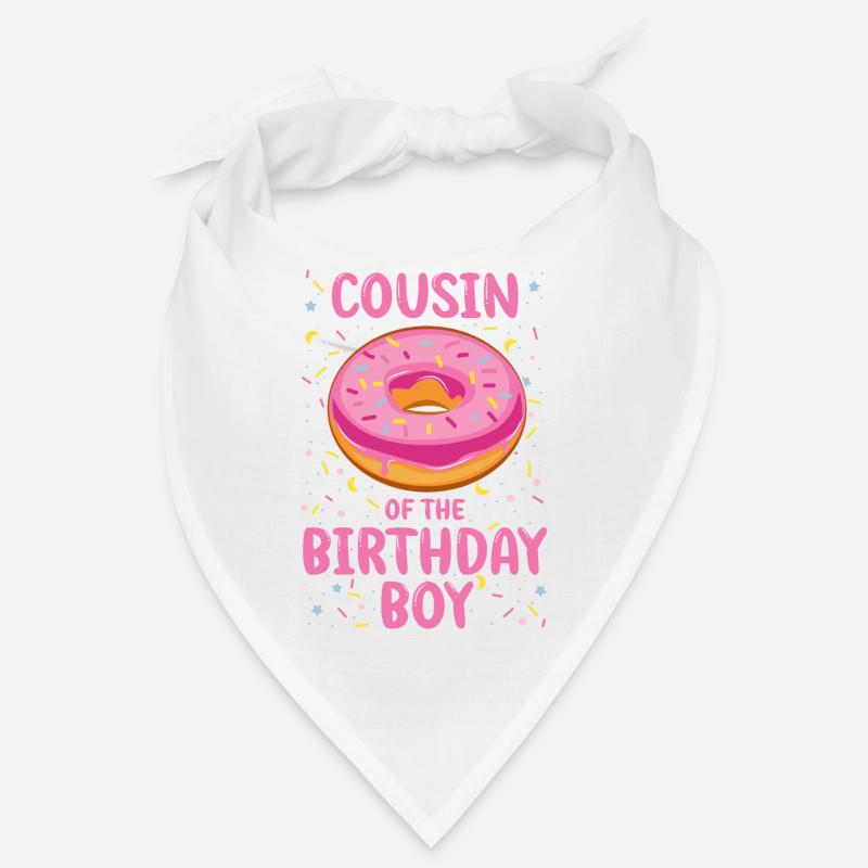Cousin du garçon d’anniversaire Garçon Bandana